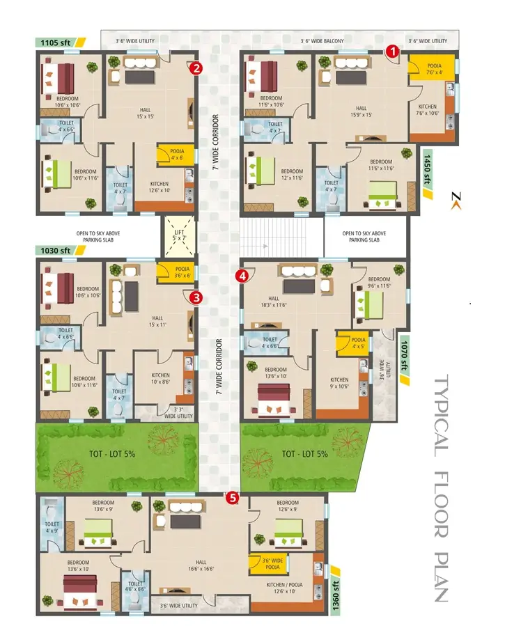 VARNA Pride layout